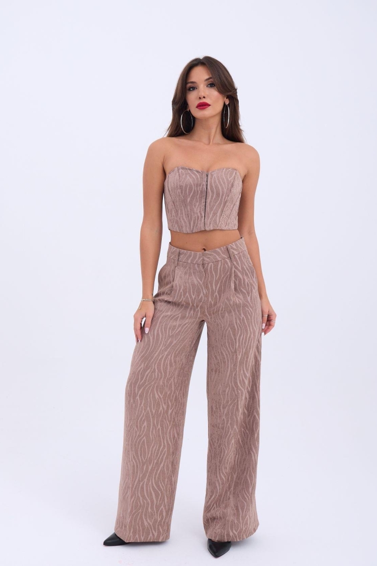 Two Piece Set With Trousers - Producer: Fame - Wholesale Women Clothes - TheBS Women