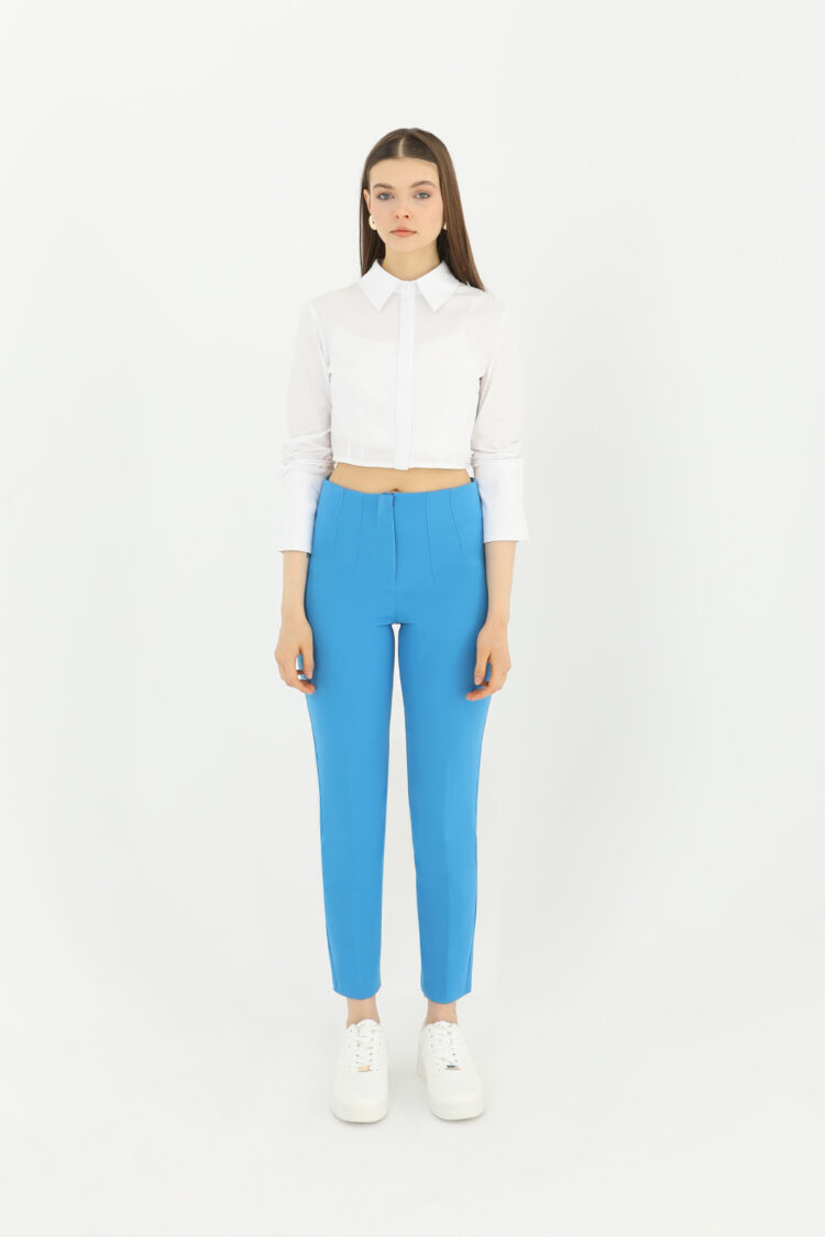 Women's Pleated Carrot Shape Trousers - Producer: SOUL - Wholesale Women Clothes - TheBS Women
