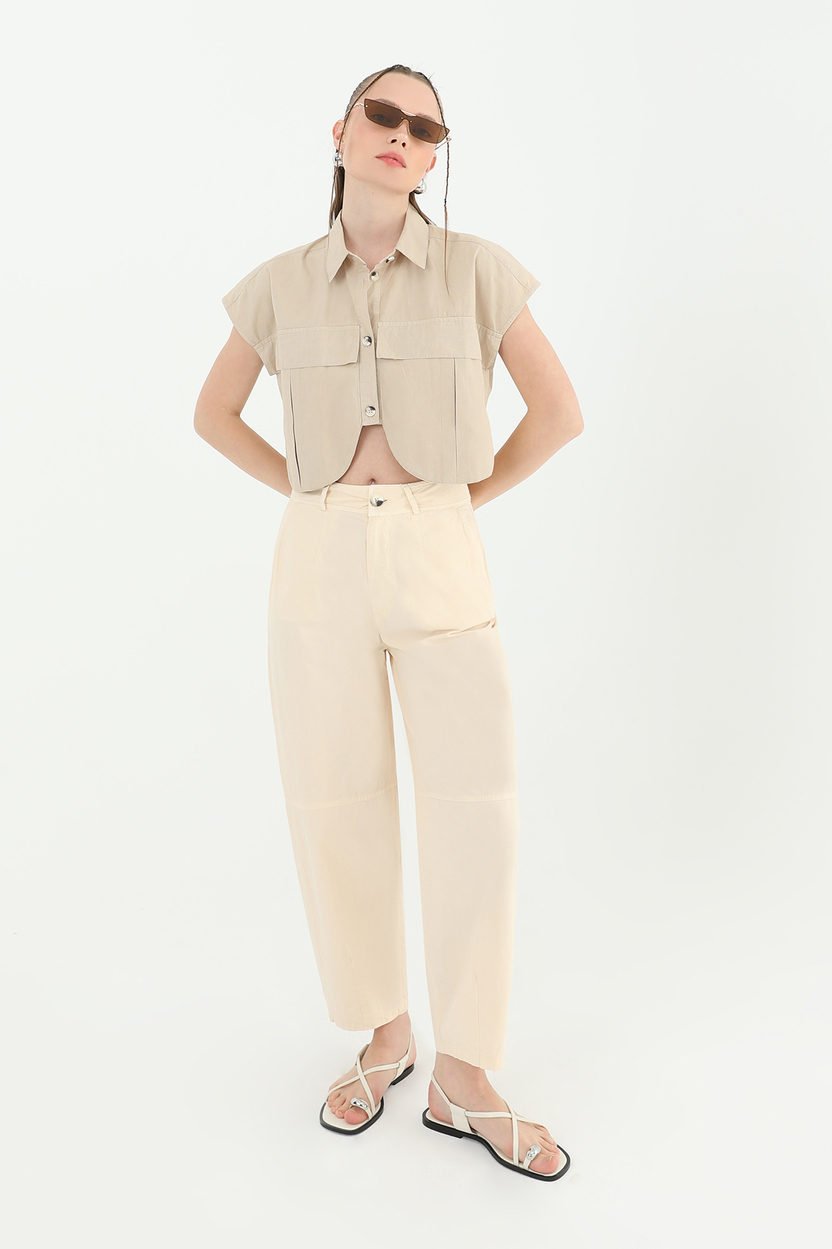 Women's High Waist Pocket Trousers - Producer: SOUL - Wholesale Women Clothes - TheBS Women