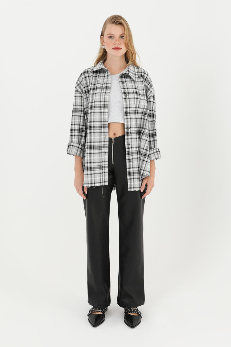 Women Plaid Shirt - Producer: SOUL - Wholesale Women Clothes - TheBS Women