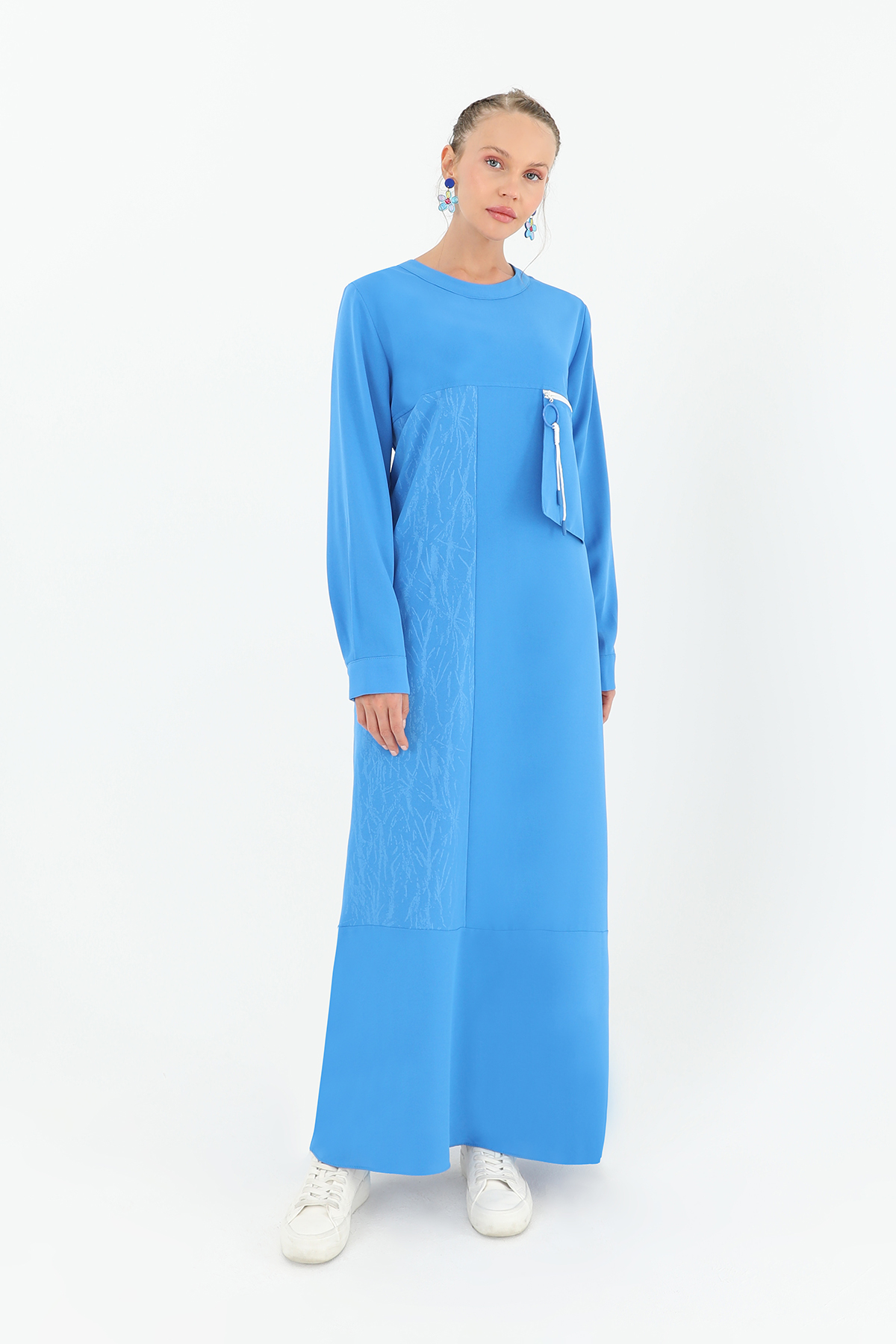 Women's Pocket Zipper Detail Dress - Producer: Puane - Wholesale Women Clothes - TheBS Women