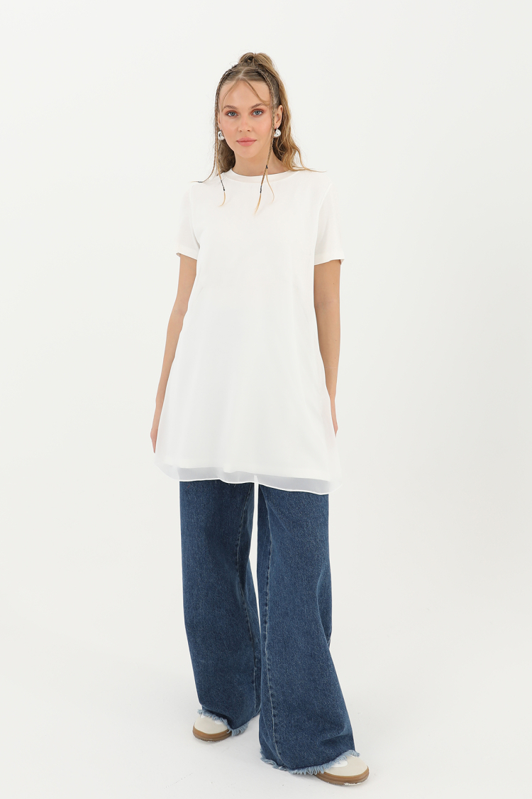 Women's Basic Long T-Shirt - Producer: Puane - Wholesale Women Clothes - TheBS Women