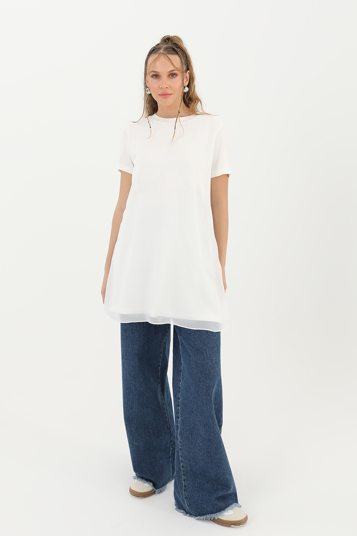 Women's Basic Long T-Shirt - Producer: Puane - Wholesale Women Clothes - TheBS Women