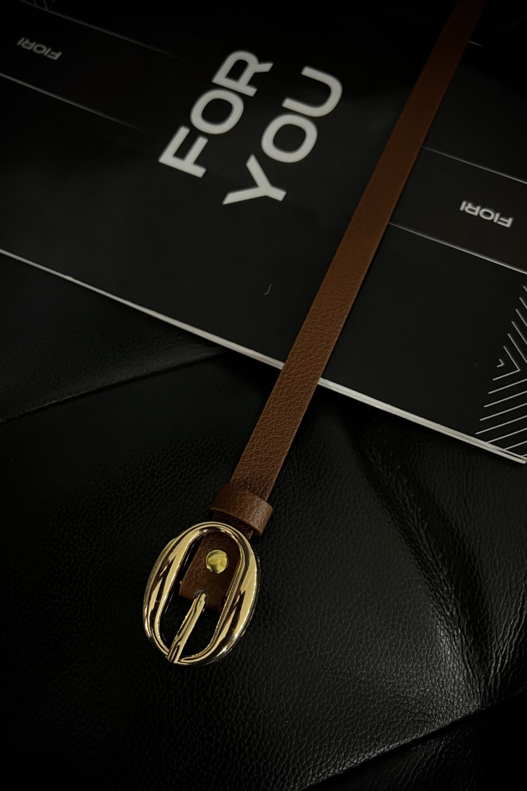 Oval Buckle Women's Belt - Producer: Fiori - Wholesale Women Clothes - TheBS Women