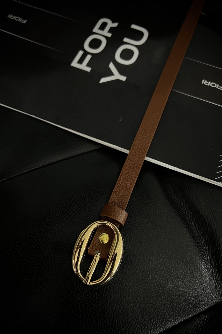 Oval Buckle Women's Belt - Producer: Fiori - Wholesale Women Clothes - TheBS Women