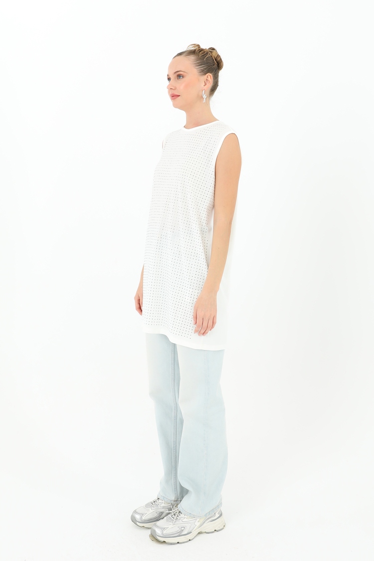 Women's Zero Sleeve Stone Tunic - Producer: Puane - Wholesale Women Clothes - TheBS Women