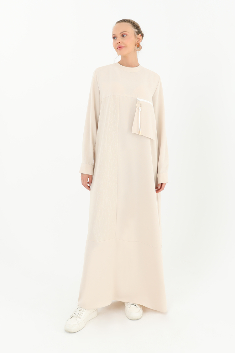 Women's Pocket Zipper Detail Dress - Producer: Puane - Wholesale Women Clothes - TheBS Women