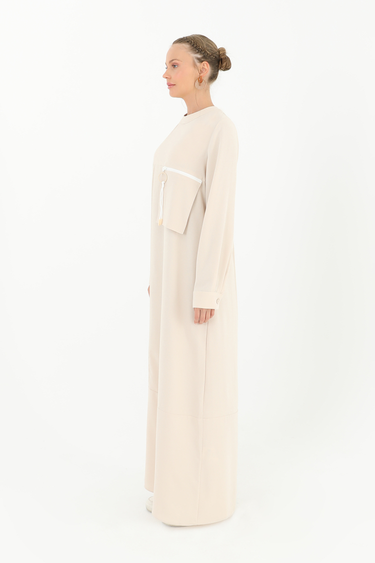 Women's Pocket Zipper Detail Dress - Producer: Puane - Wholesale Women Clothes - TheBS Women