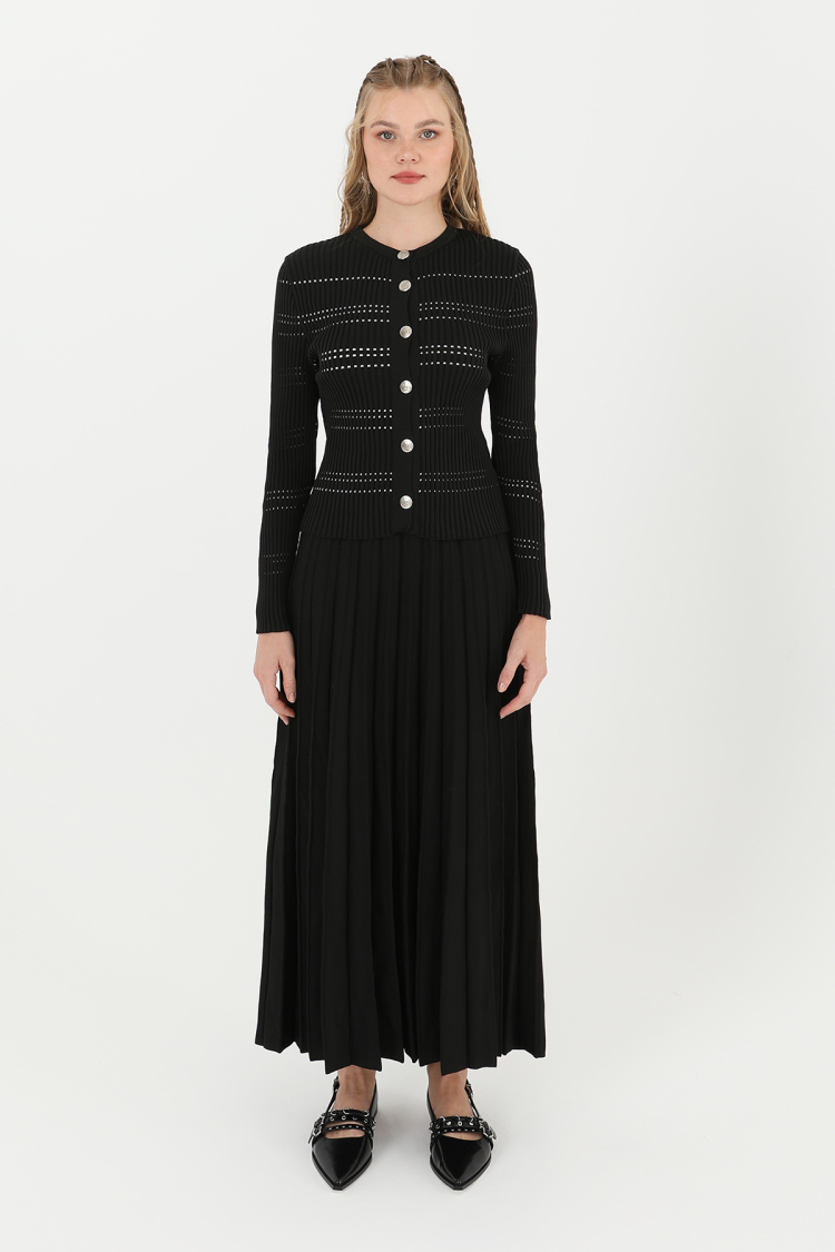 Women's Knitted Skirt Suit - Producer: Puane - Wholesale Women Clothes - TheBS Women