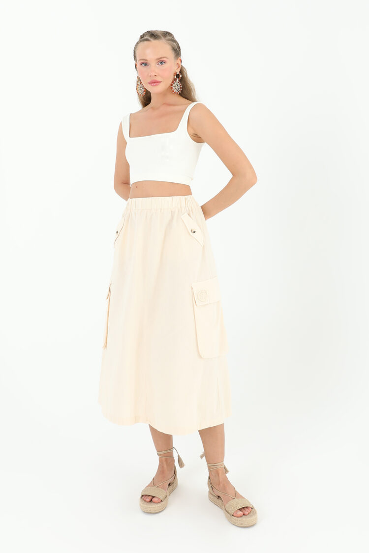 Pocket Skirt - Producer: SOUL - Wholesale Women Clothes - TheBS Women