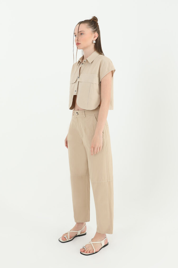 High Waist Pocket Trousers - Producer: SOUL - Wholesale Women Clothes - TheBS Women