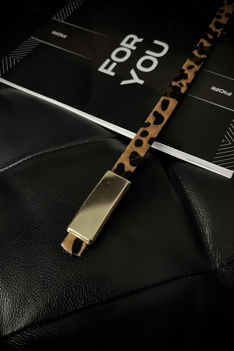 Rectangular Buckle Thin Women's Belt - Producer: Fiori - Wholesale Women Clothes - TheBS Women
