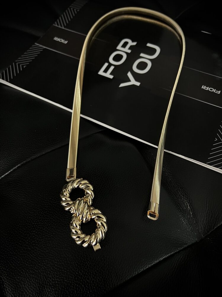 Fiori Twist Buckle Spring Women's Belt - Producer: Fiori - Wholesale Women Clothes - TheBS Women