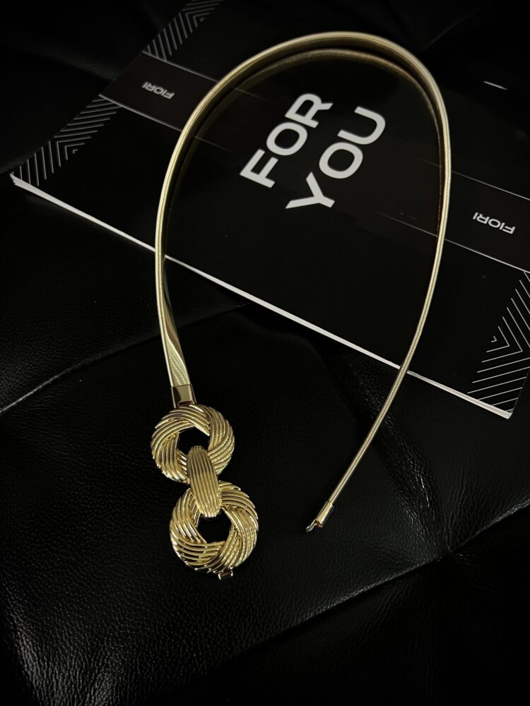 Fiori Twist Buckle Spring Women's Belt - Producer: Fiori - Wholesale Women Clothes - TheBS Women