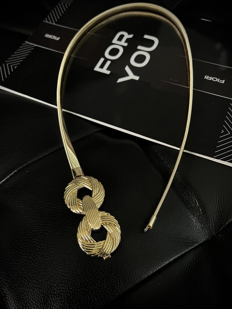 Fiori Twist Buckle Spring Women's Belt - Producer: Fiori - Wholesale Women Clothes - TheBS Women