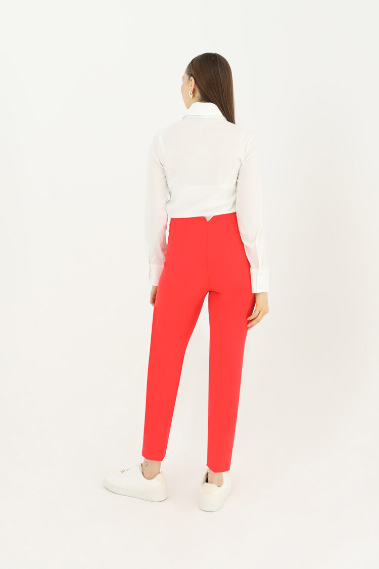 Pleated Carrot Shape Trousers - Narcissus - Producer: SOUL - Wholesale Women Clothes - TheBS Women