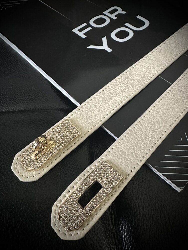 Women's Thin Elastic With Stones And Lock Buckle - Producer: Fiori - Wholesale Women Clothes - TheBS Women