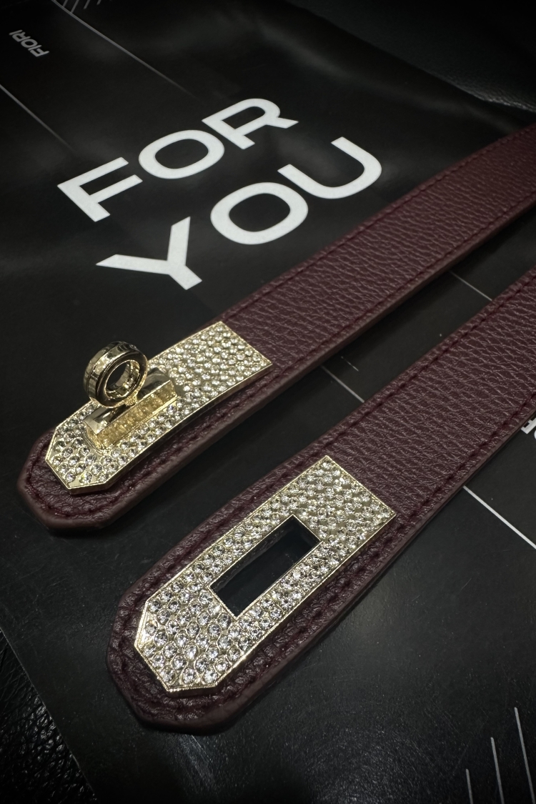 Women's Thin Elastic With Stones And Lock Buckle - Producer: Fiori - Wholesale Women Clothes - TheBS Women