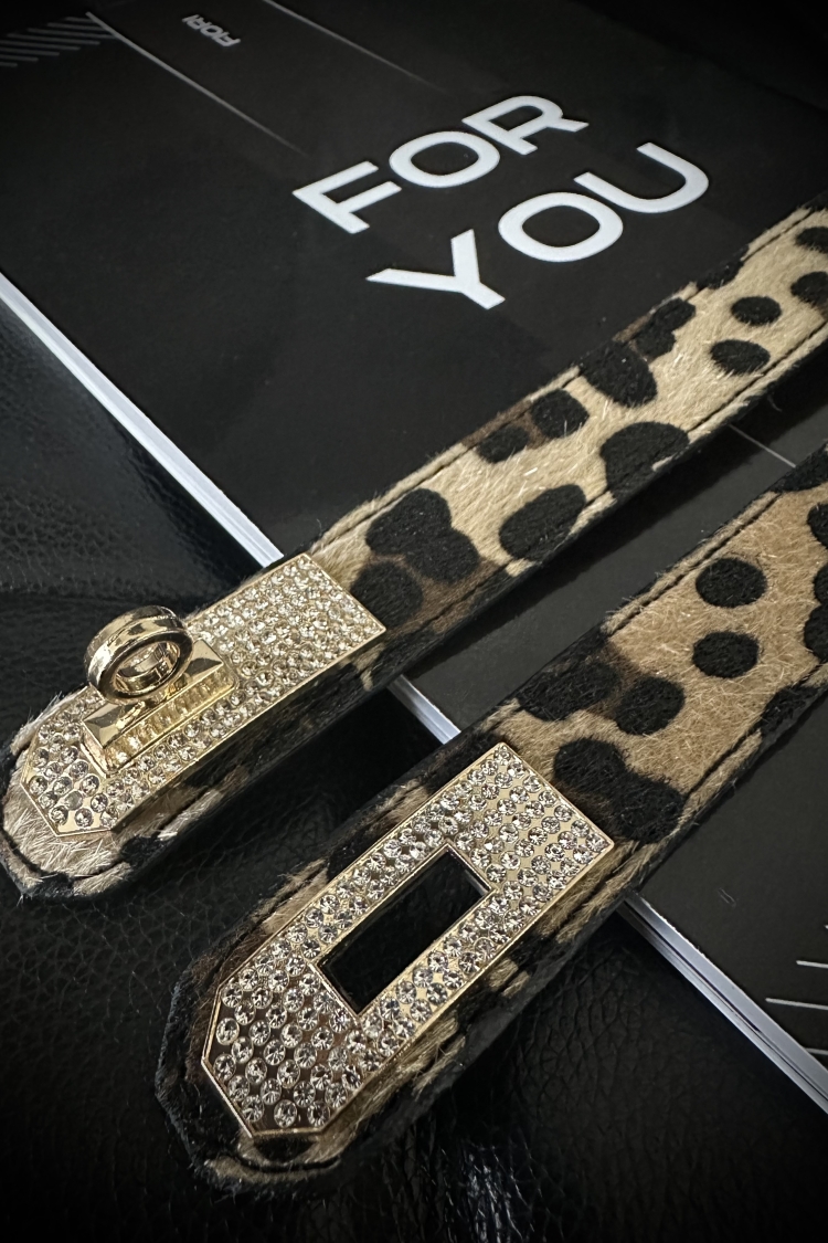 Women's Thin Elastic With Stones And Lock Buckle - Producer: Fiori - Wholesale Women Clothes - TheBS Women