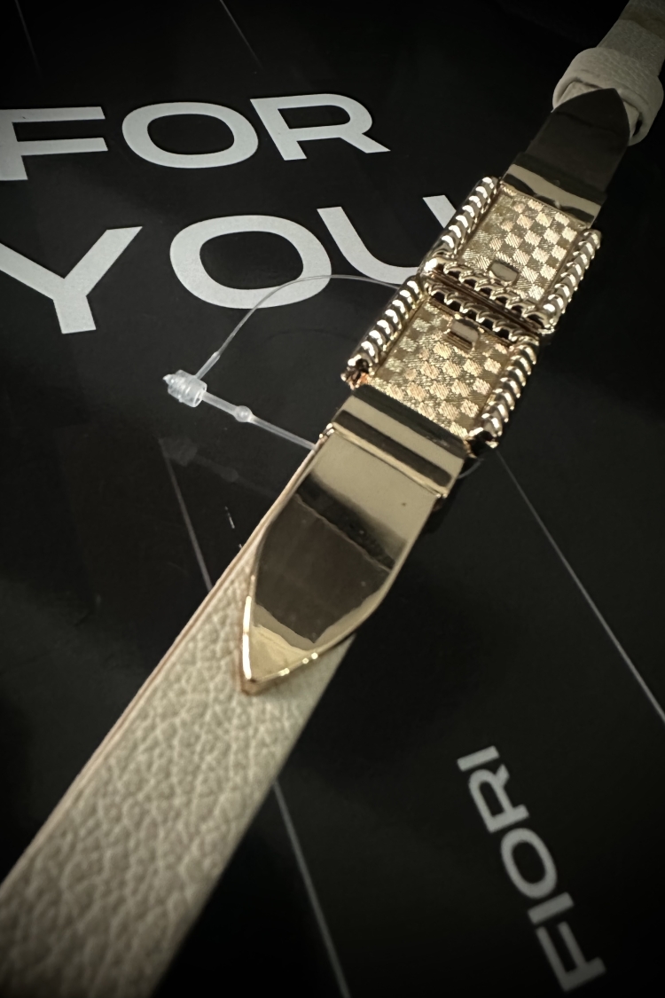 Thin Buckle Adjustable Women's Belt - Producer: Fiori - Wholesale Women Clothes - TheBS Women
