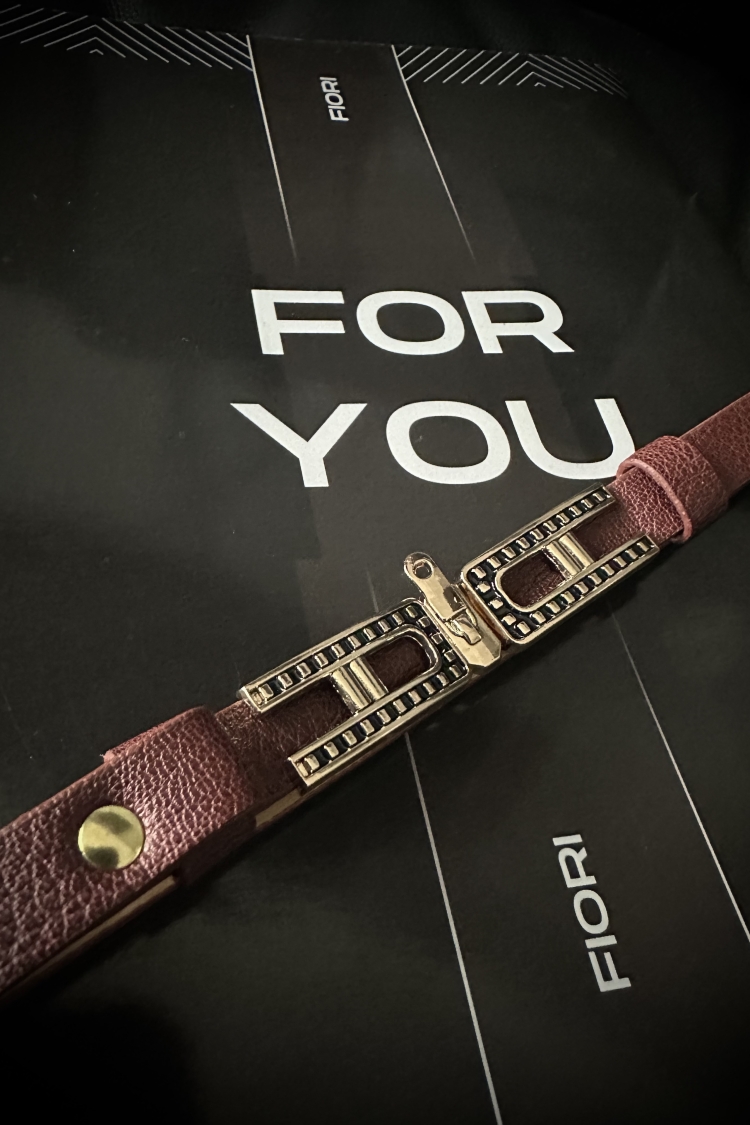 Thin Buckle Adjustable Women's Belt - Producer: Fiori - Wholesale Women Clothes - TheBS Women