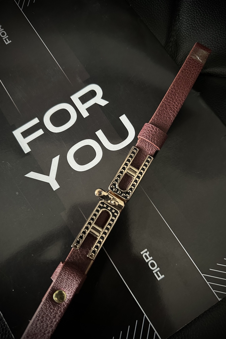 Thin Buckle Adjustable Women's Belt - Producer: Fiori - Wholesale Women Clothes - TheBS Women