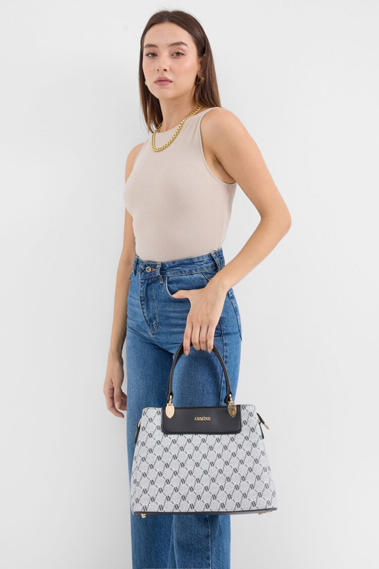 Armine Printed Bag - Gray - Producer: Bigdart - Wholesale Women Clothes - TheBS Women
