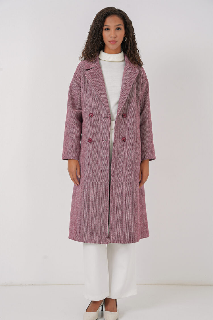 Oversize Wide Cut Wool Long Cashmere Coat - Producer: Bigdart - Wholesale Women Clothes - TheBS Women
