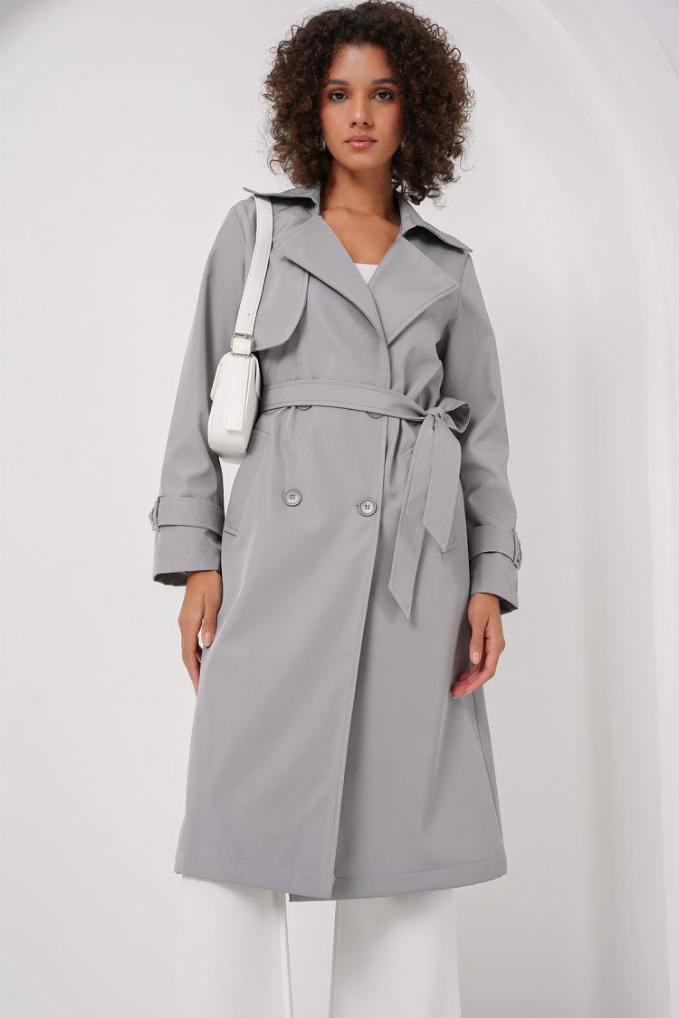 Double Breasted Trench Coat - Brand: Bigdart - Women & Kids, Baby Clothes Wholesale - TheBS Women
