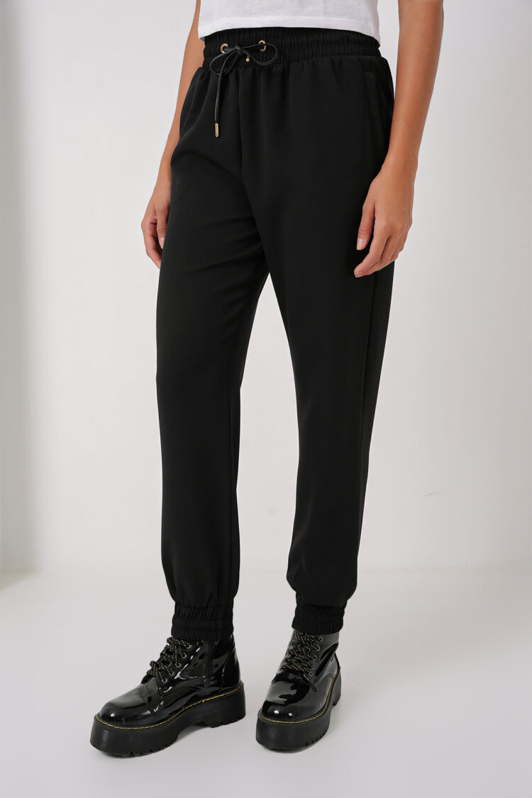 Elasticated Leg Sweatpants - Black - Producer: Bigdart - Wholesale Women Clothes - TheBS Women