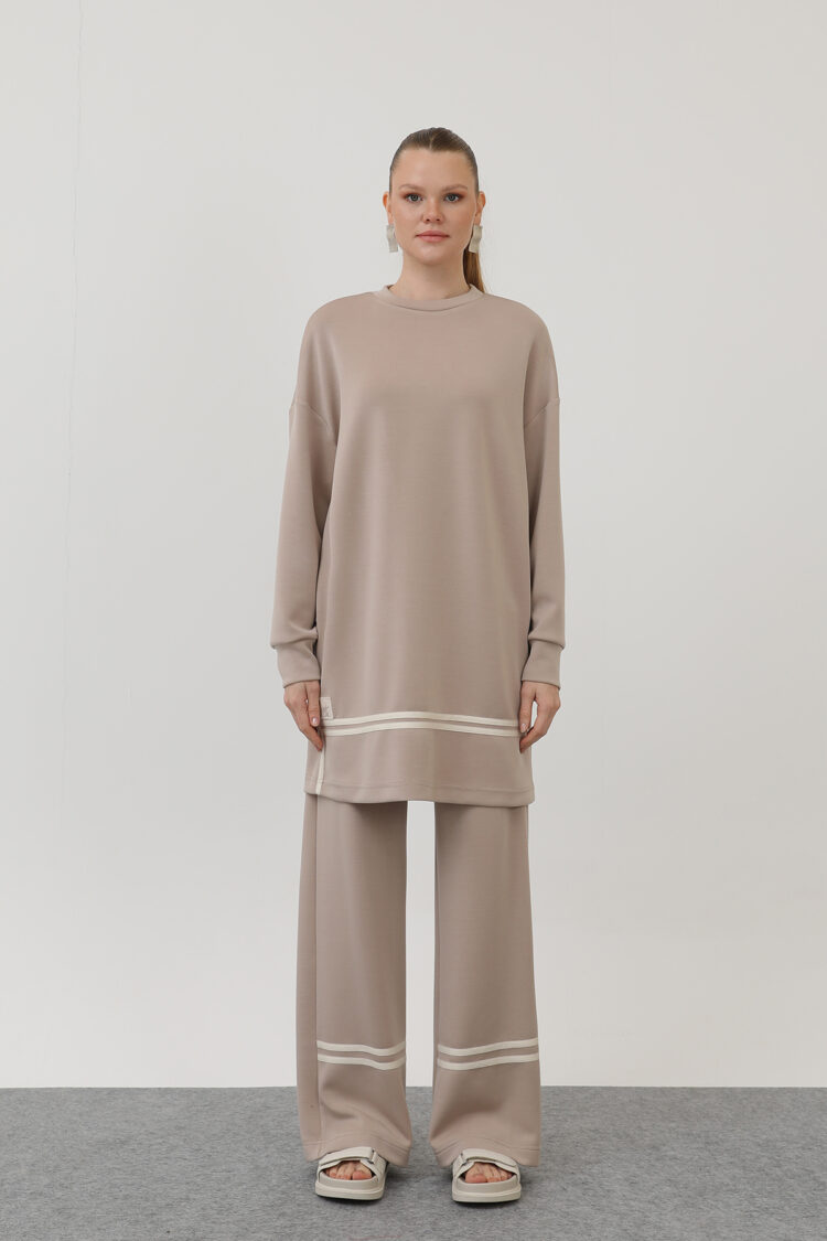 Grosgrain Detailed Suit - Producer: Puane - Wholesale Women Clothes - TheBS Women