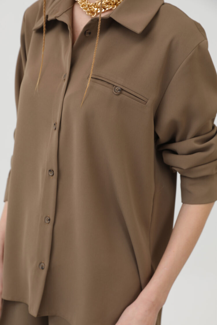Women's Pocket Detailed Shirt - Producer: SOUL - Wholesale Women Clothes - TheBS Women