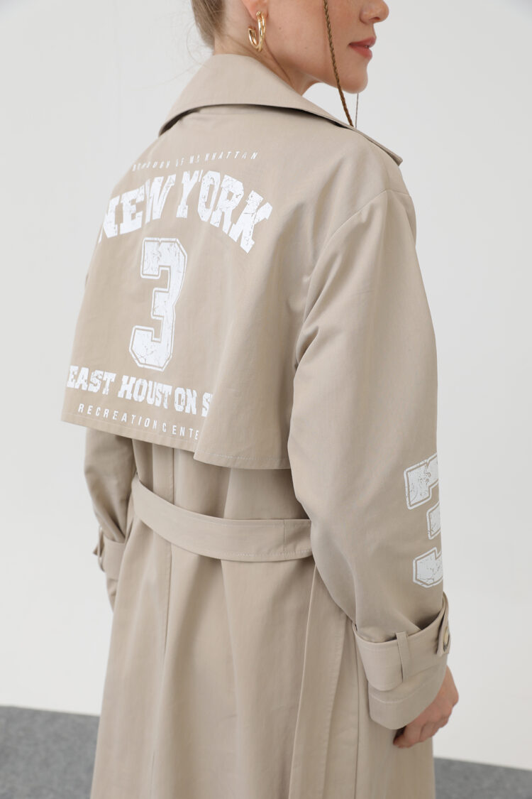 Women's Printed Trench - Producer: SOUL - Wholesale Women Clothes - TheBS Women