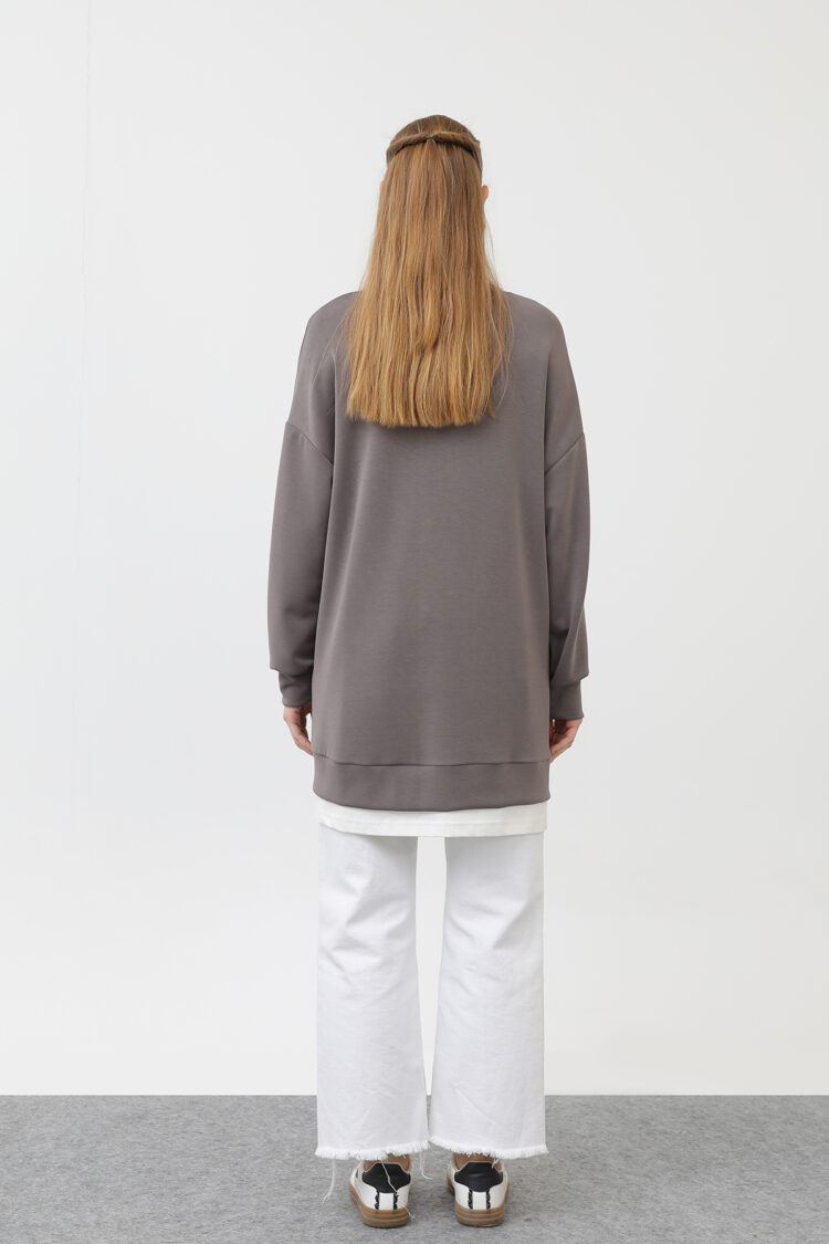Tunic With Front Label Detail - Producer: Puane - Wholesale Women Clothes - TheBS Women