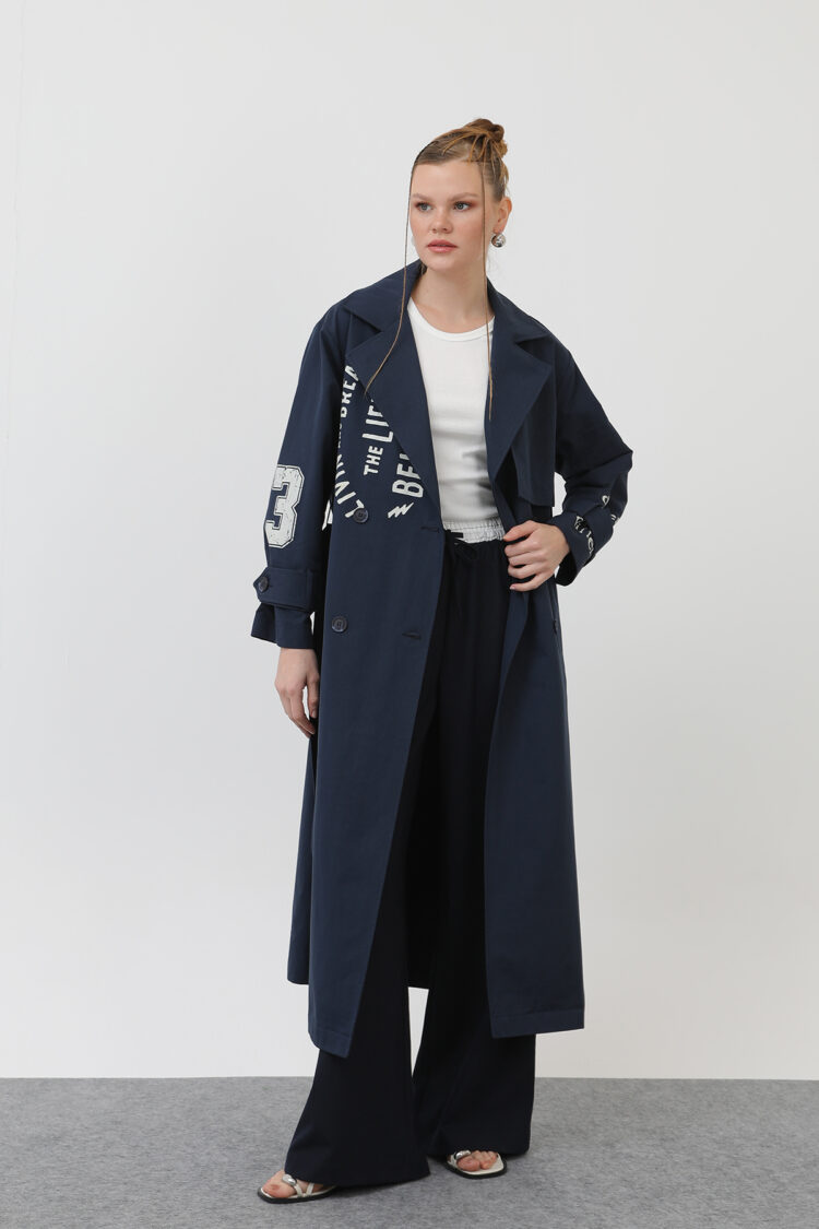 Women's Printed Trench - Producer: SOUL - Wholesale Women Clothes - TheBS Women