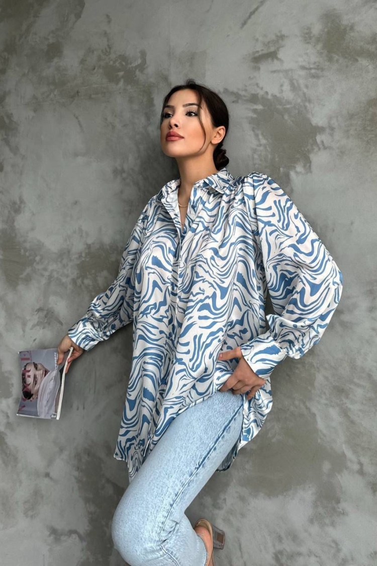 Satin Shirt - Producer: My Jest Fashion - Wholesale Women Clothes - TheBS Women
