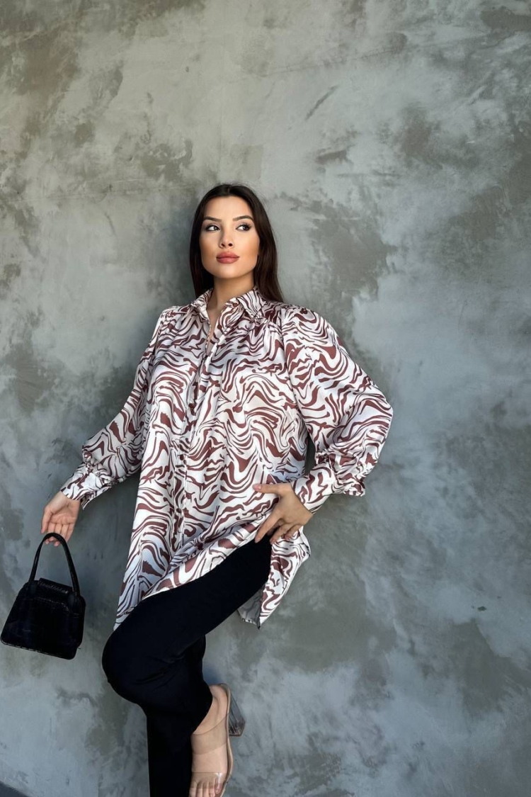 Satin Shirt - Producer: My Jest Fashion - Wholesale Women Clothes - TheBS Women