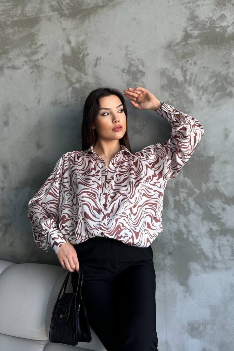 Satin Shirt - Producer: My Jest Fashion - Wholesale Women Clothes - TheBS Women
