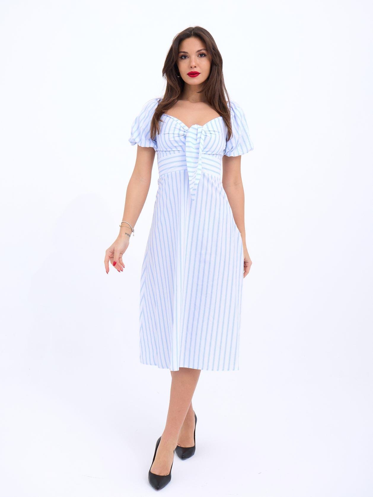 Striped Dress - Producer: Fame - Wholesale Women Clothes - TheBS Women