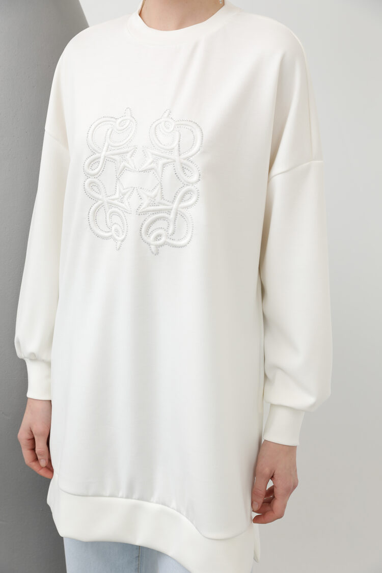 Women's Front Glued Stone Detailed Tunic - Producer: Puane - Wholesale Women Clothes - TheBS Women