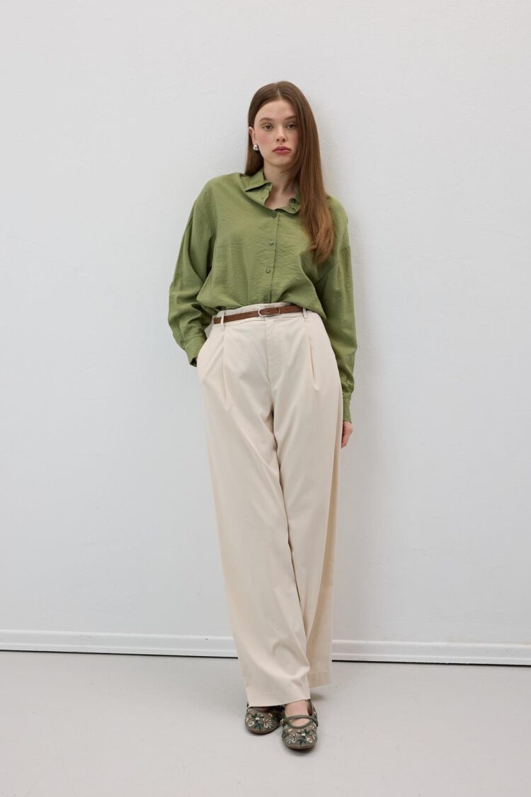 Women's Oversize Modal Shirt - Producer: Levure - Wholesale Women Clothes - TheBS Women