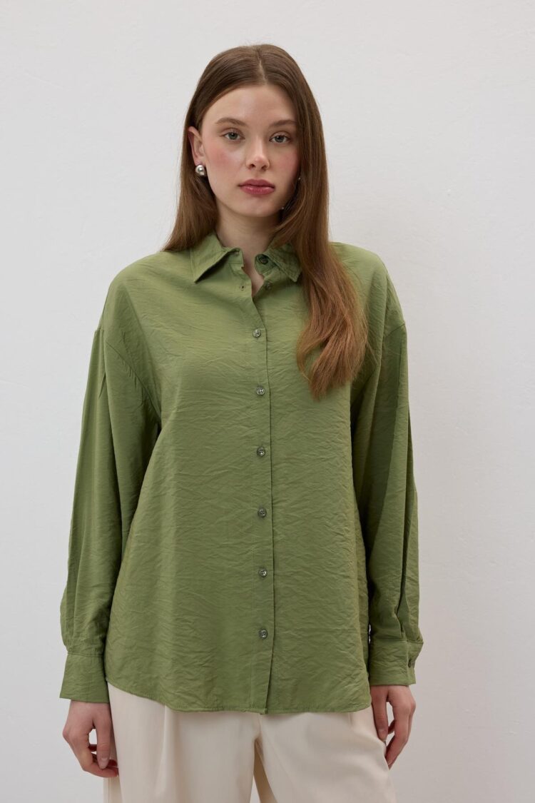Women's Oversize Modal Shirt - Producer: Levure - Wholesale Women Clothes - TheBS Women