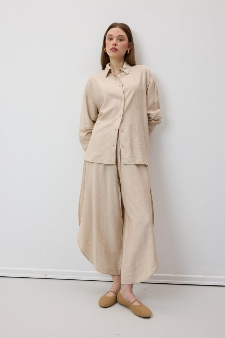 Buttoned Oversize Shirt - Producer: Levure - Wholesale Women Clothes - TheBS Women