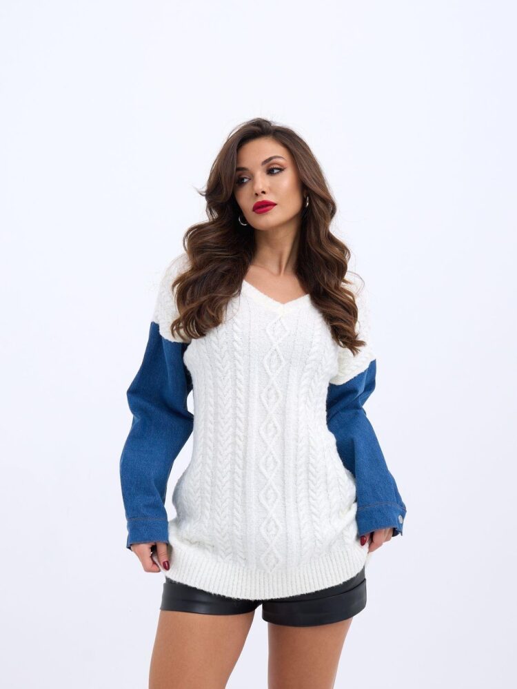 Knitted Jeans - Producer: Fame - Wholesale Women Clothes - TheBS Women