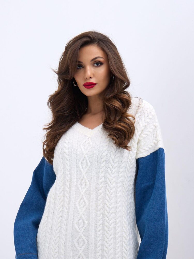 Knitted Jeans - Producer: Fame - Wholesale Women Clothes - TheBS Women