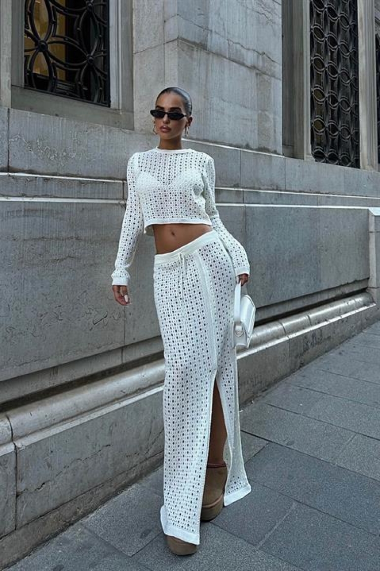 Knitwear Double Skirted Suit - Producer: Sobe Istanbul - Wholesale Women Clothes - TheBS Women