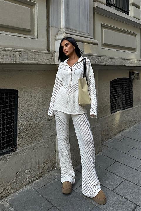 Hooded Twin Set - Producer: Sobe Istanbul - Wholesale Women Clothes - TheBS Women