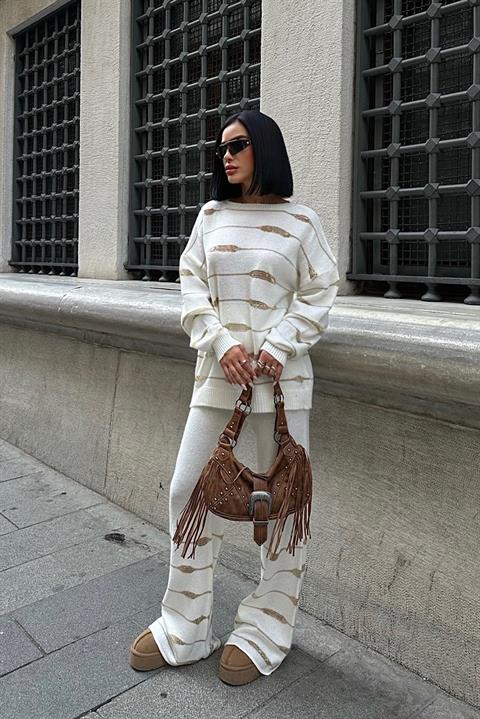 Shiny Knitwear Set - Producer: Sobe Istanbul - Wholesale Women Clothes - TheBS Women