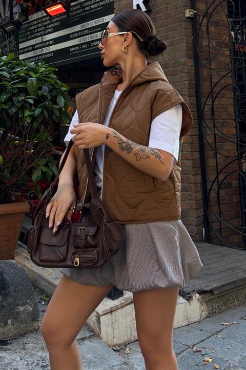 Casual Puffer Vest - Producer: Sobe Istanbul - Wholesale Women Clothes - TheBS Women