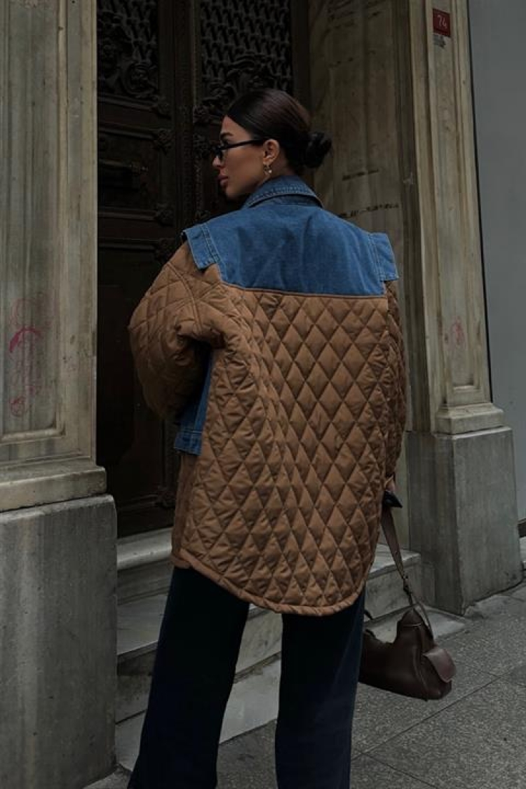 Quilted Jacket With Garnish - Producer: Sobe Istanbul - Wholesale Women Clothes - TheBS Women